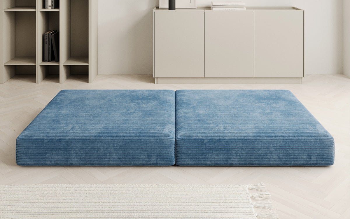 Lazy side stool in corduroy