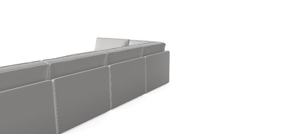 Modulares Sofa Domo - Deine Wunschkonfiguration 2BGF2H