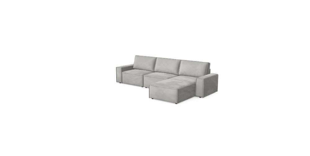 Modulares Sofa Domo - Konfiguriertes Sofa Ref: UPT083