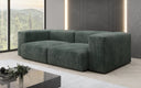 Designer 2-seater Snug sofa in corduroy