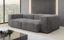 Designer 2-seater Snug sofa in corduroy