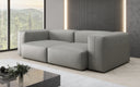 Designer 2 Sitzer Sofa Snug in Echtleder