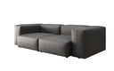 Designer 2 Sitzer Sofa Snug in Echtleder