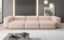 Designer 3 Sitzer Sofa Snug in Echtleder