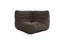 Designer Eckmodul Sofa Armchair Calmo in Genuine Leather