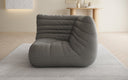 Designer Eckmodul Sofa Armchair Calmo in Genuine Leather
