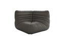 Designer Eckmodul Sofa Armchair Calmo in Genuine Leather