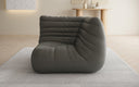 Designer Eckmodul Sofa Armchair Calmo in Genuine Leather