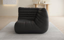 Designer Eckmodul Sofa Armchair Calmo in Genuine Leather