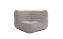 Designer Eckmodul Sofa Armchair Calmo in Genuine Leather