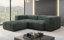 Designer corner sofa Snug Mini in Corduroy