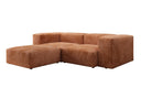 Designer corner sofa Snug Mini in Corduroy