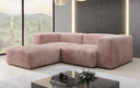 Designer corner sofa Snug Mini in Corduroy