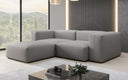 Designer corner sofa Snug Mini in fabric