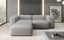 Designer corner sofa Snug Mini in fabric
