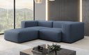 Designer corner sofa Snug Mini in fabric