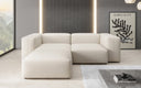 Designer corner sofa Snug Mini in fabric