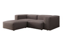 Designer corner sofa Snug Mini in fabric