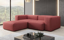 Designer corner sofa Snug Mini in fabric