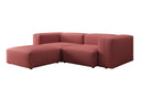 Designer corner sofa Snug Mini in fabric