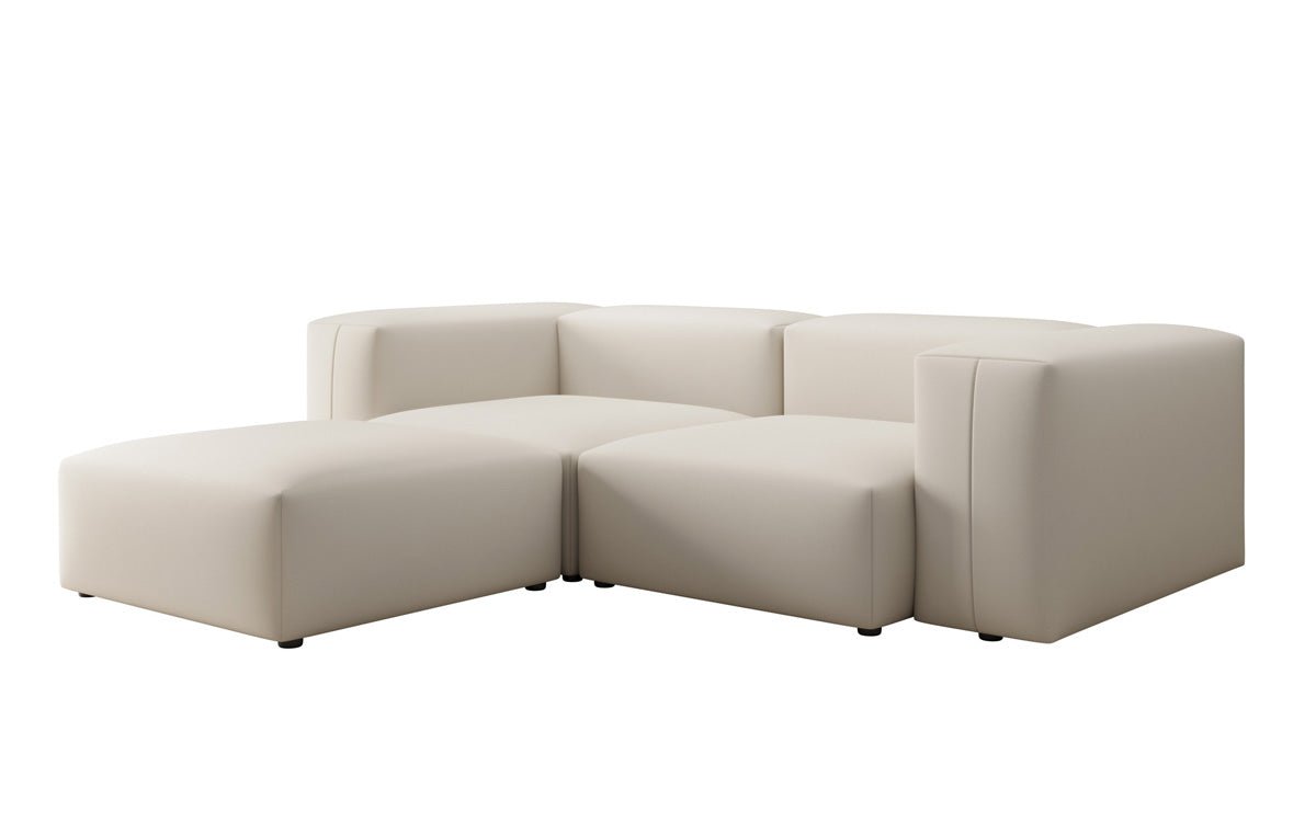 Designer L Sofa Snug Mini in Stoff