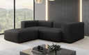 Designer corner sofa Snug Mini in fabric