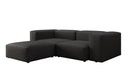 Designer corner sofa Snug Mini in fabric