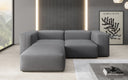 Designer corner sofa Snug Mini in fabric