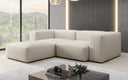 Designer corner sofa Snug Mini in fabric