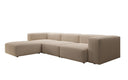 Designer Ecksofa Snug in Bouclé