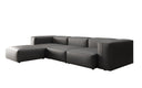 Designer corner sofa Snug in genuine leather