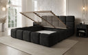 Designer Polsterbett Matilda Cord mit Stauraum
