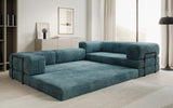 Designer Sofa Lazy L geschlossen in Cord