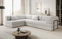 Designer Sofa Lazy L in Bouclé