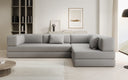 Designer Sofa Lazy L in Bouclé