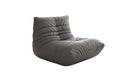 Designer sofa armchair Calmo in genuine leather