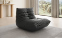 Designer sofa armchair Calmo in genuine leather