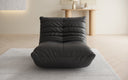 Designer sofa armchair Calmo in genuine leather