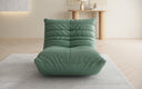 Designer sofa armchair Calmo in genuine leather