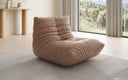 Designer sofa armchair Calmo in genuine leather