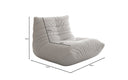 Designer sofa armchair Calmo in genuine leather