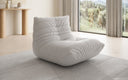 Designer sofa armchair Calmo in genuine leather