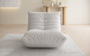 Designer sofa armchair Calmo in genuine leather