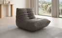 Designer sofa armchair Calmo in genuine leather