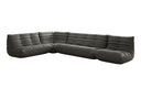 Designer corner sofa Calmo sectional in genuine leather