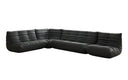 Designer corner sofa Calmo sectional in genuine leather