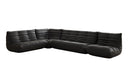 Designer corner sofa Calmo sectional in genuine leather