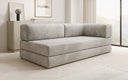 Designer Sofa/Chaise Longue Lazy in Samt