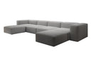 Designer U Sofa Snug in Bouclé