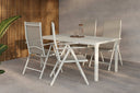 Garten Essgruppe Marlon – 5 bzw 7-teiliges Gartenmöbel-Set in Beige